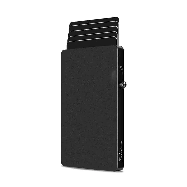 Porte-cartes en aluminium pour hommes avec protection anti-scanning RFID, anti vol (noir) 🔥 Prix habituel$59.00 USD Prix promotionnel$36.00 USDEn vente