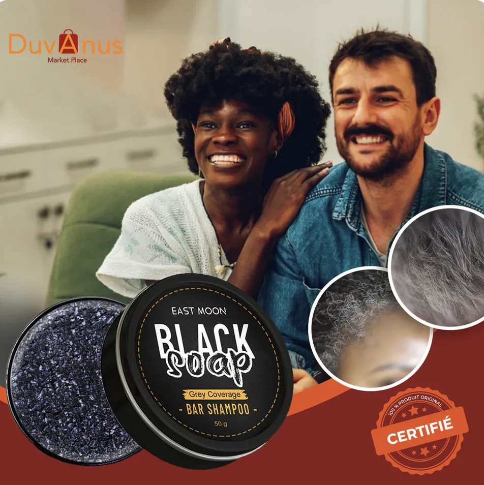 Savon BIO pour Barbe et cheveux Blanc 🍀 🔥Offre spéciale -50% Y