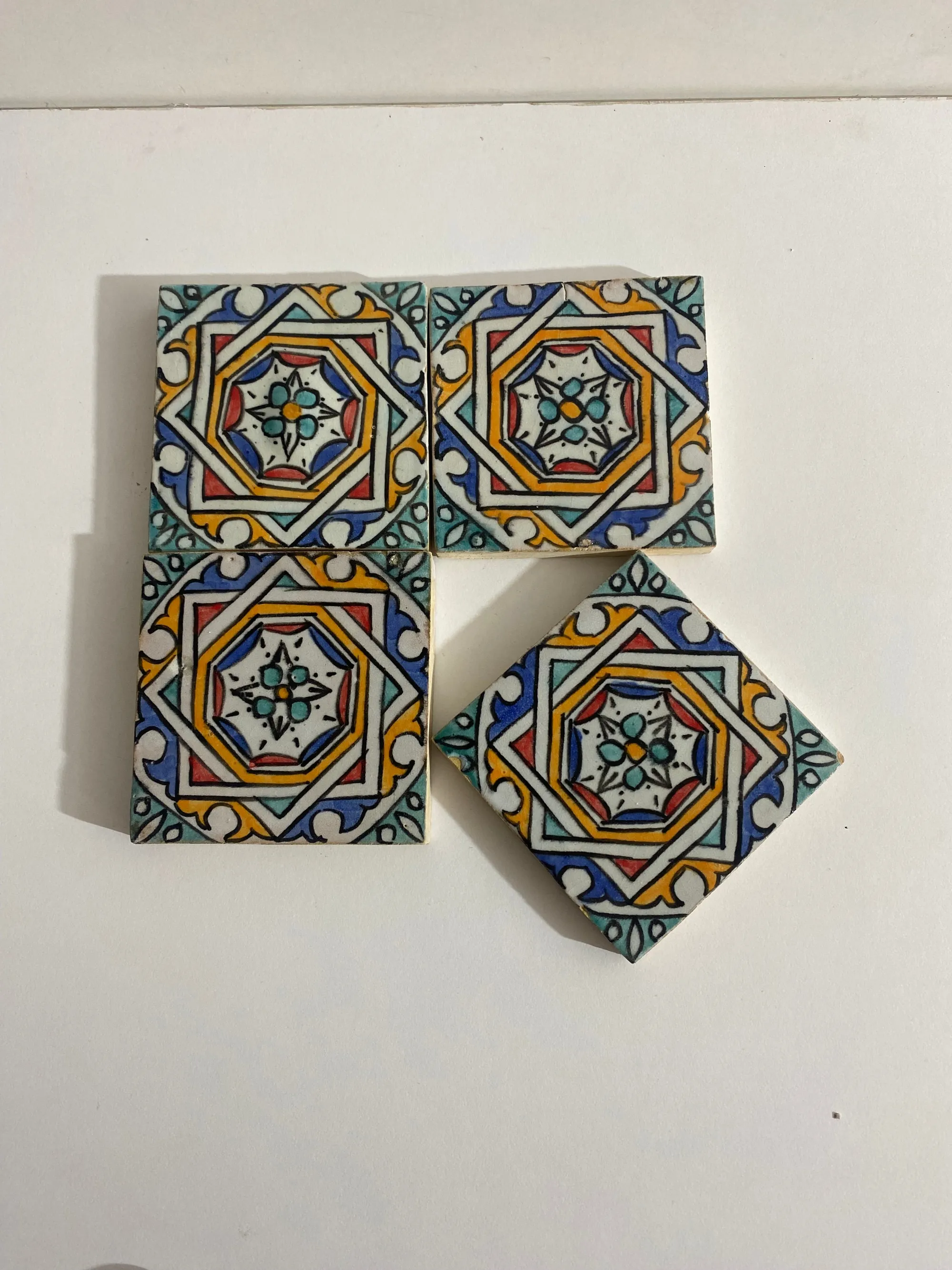 Bathroom Ceramic tiles Hand painted tiles
