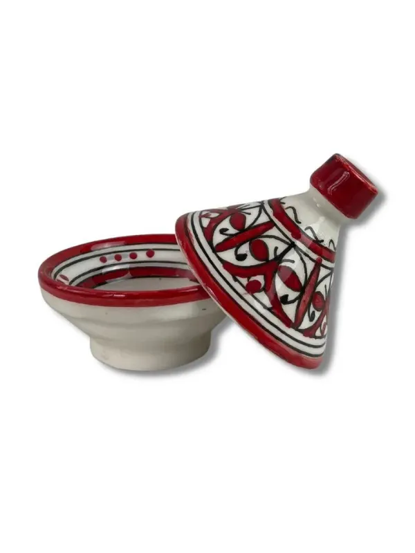 Small Moroccan Tajine Red