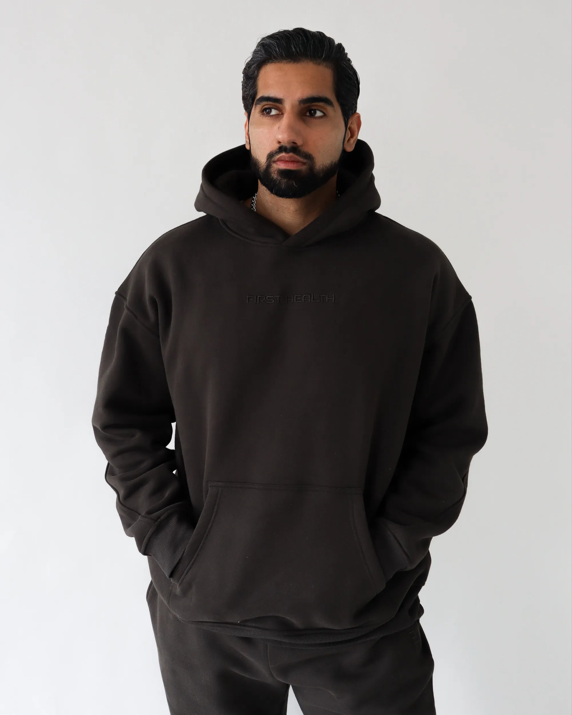 LOUNGE HOODIE - Army