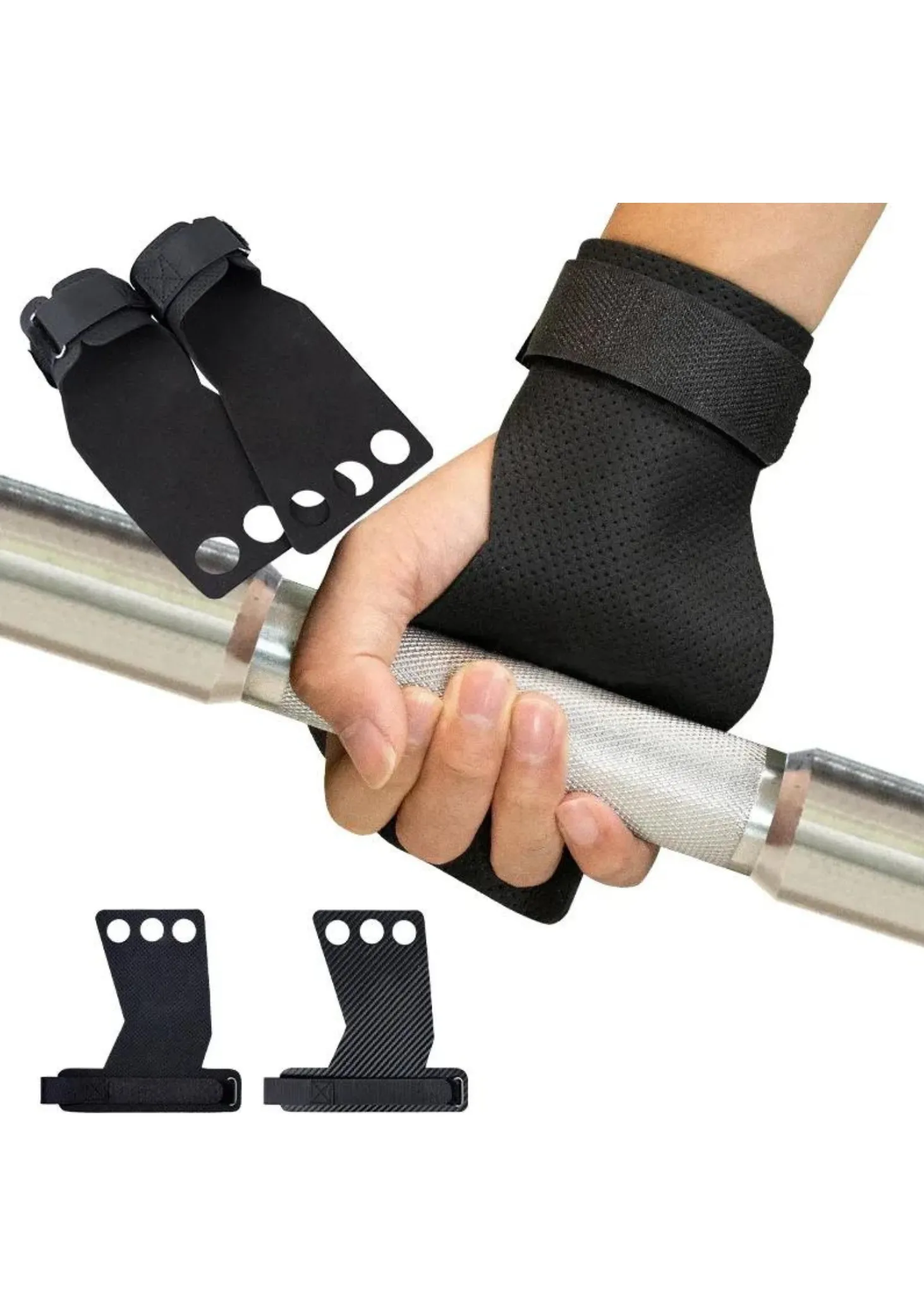 Carbon Gymnastics Grips for Weightlifting