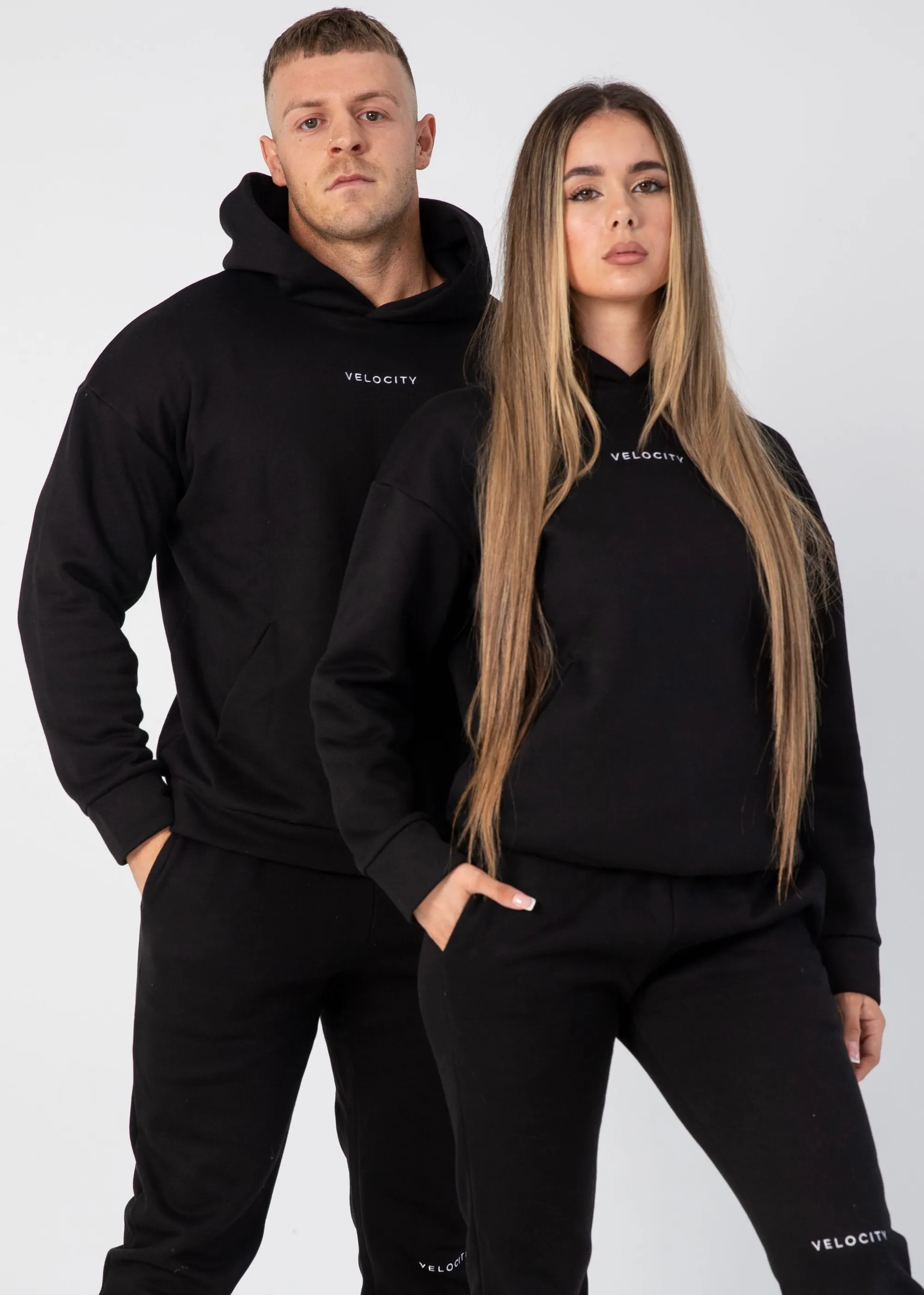 UNISEX HOODIE - BLACK