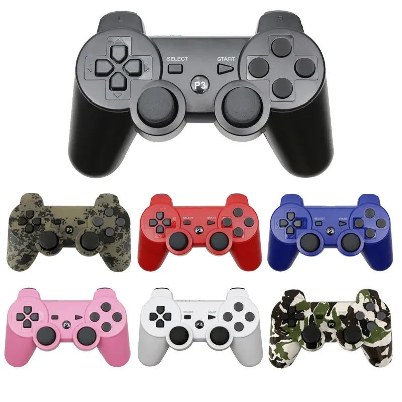 Manette de jeu sans fil pour console Playstation 3, manette de jeu, accessoires de manette, prise en charge Bluetooth