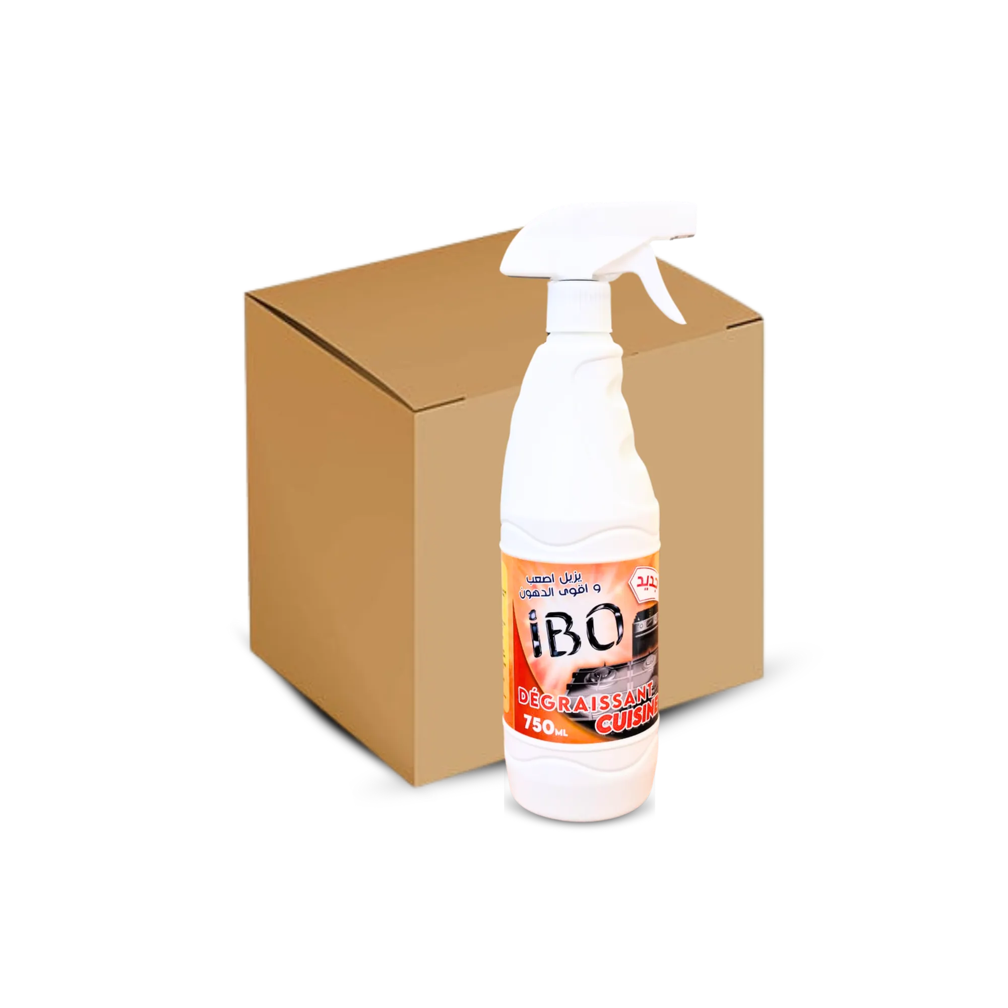 IBO DEGRAISSANT 750 ML x16