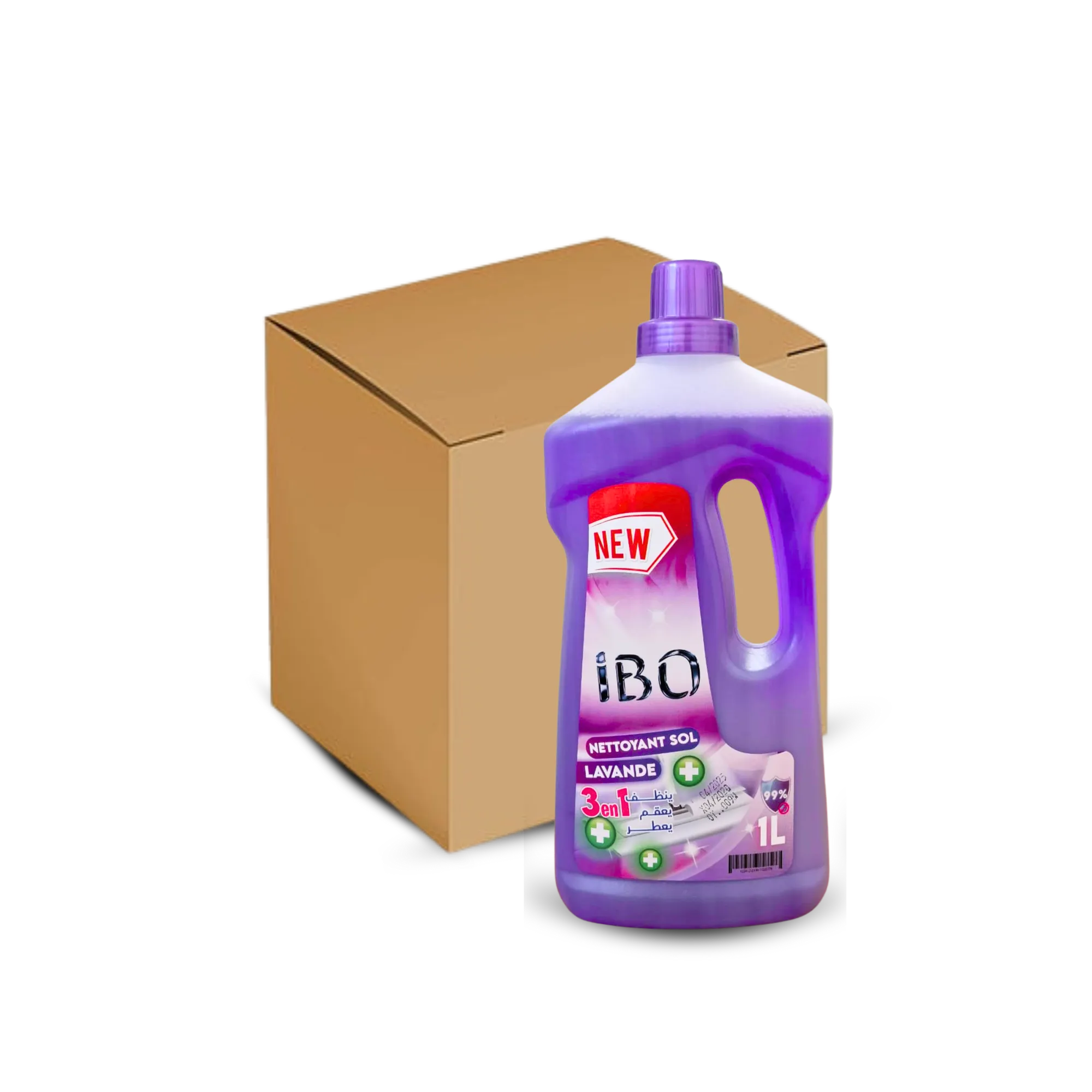 IBO NETTOYANT SOL 1L x16