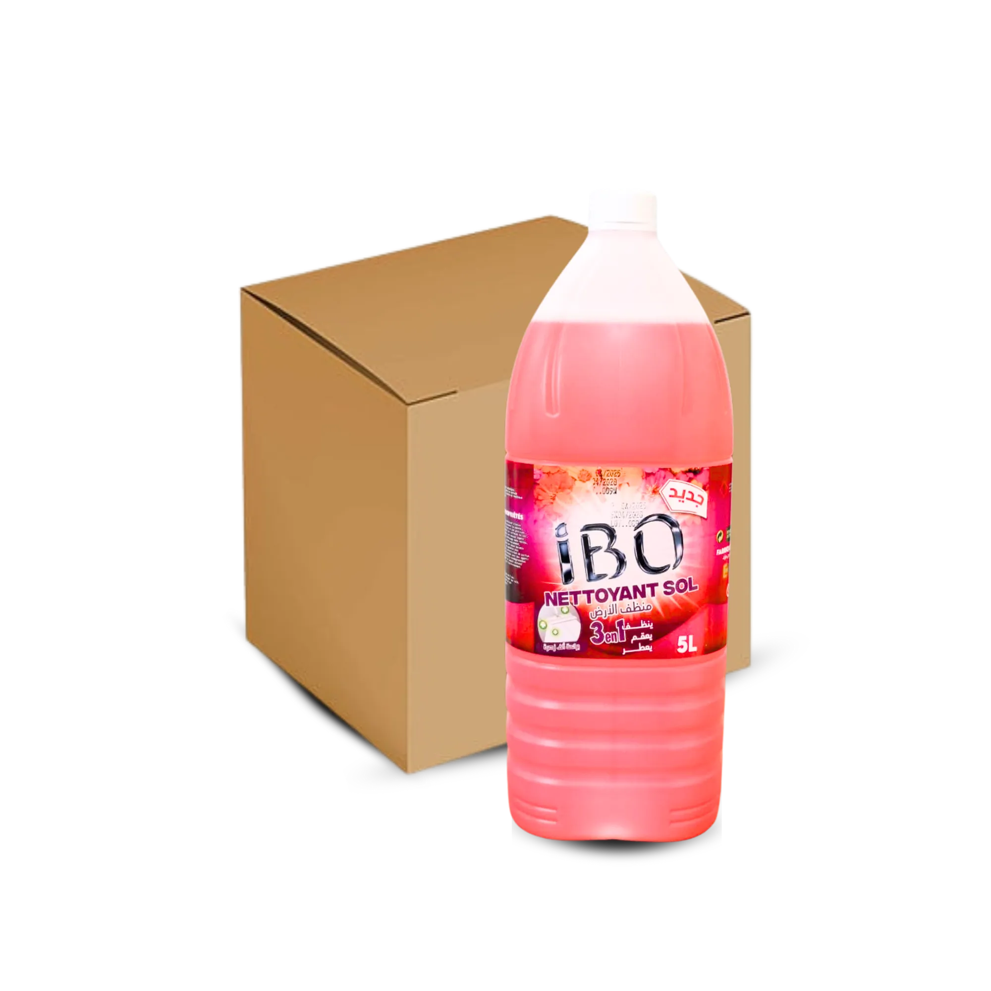 IBO NETTOYANT SOL 5L x4