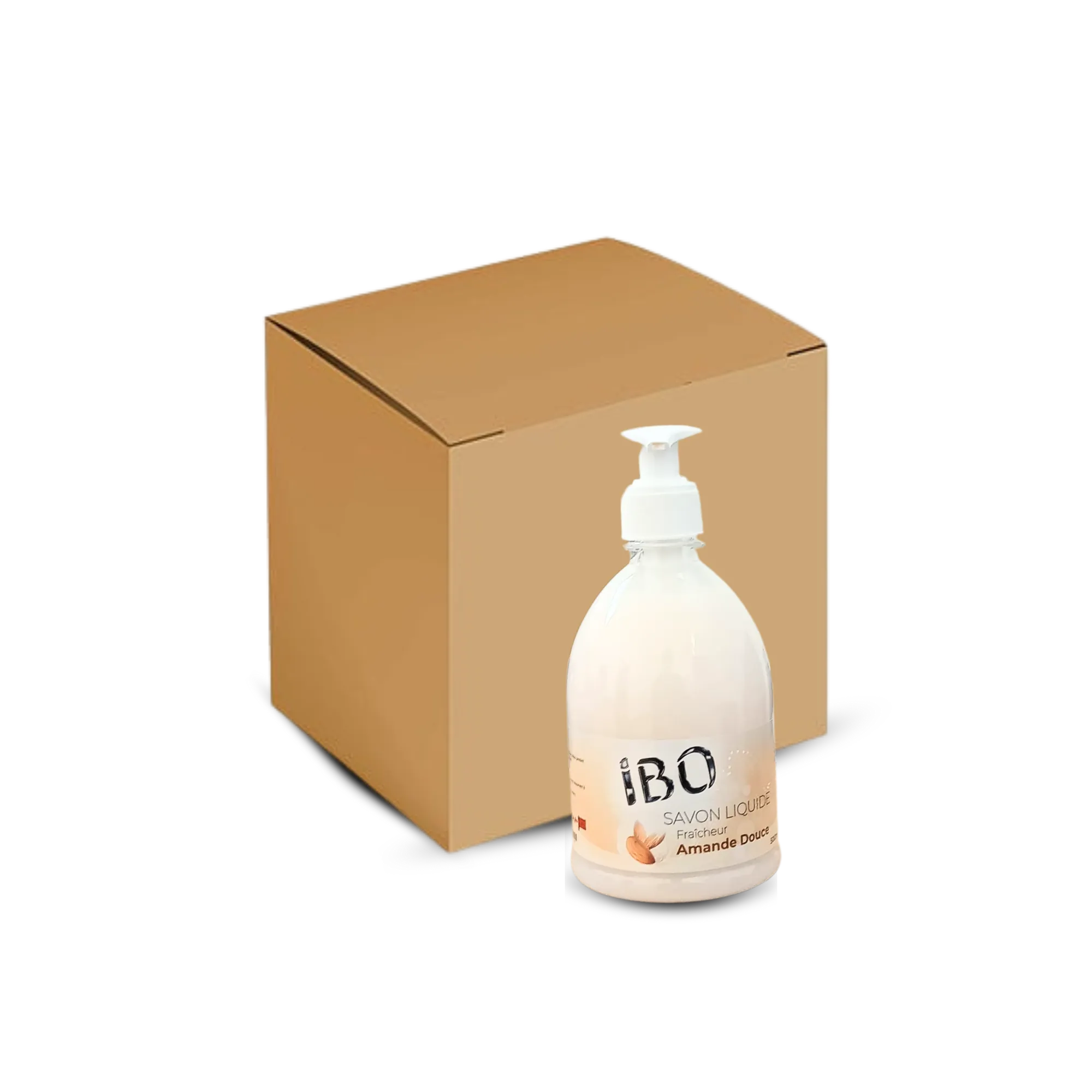 Savon Liquide 500 ml – Amande Douce, Citron & Lavande x18