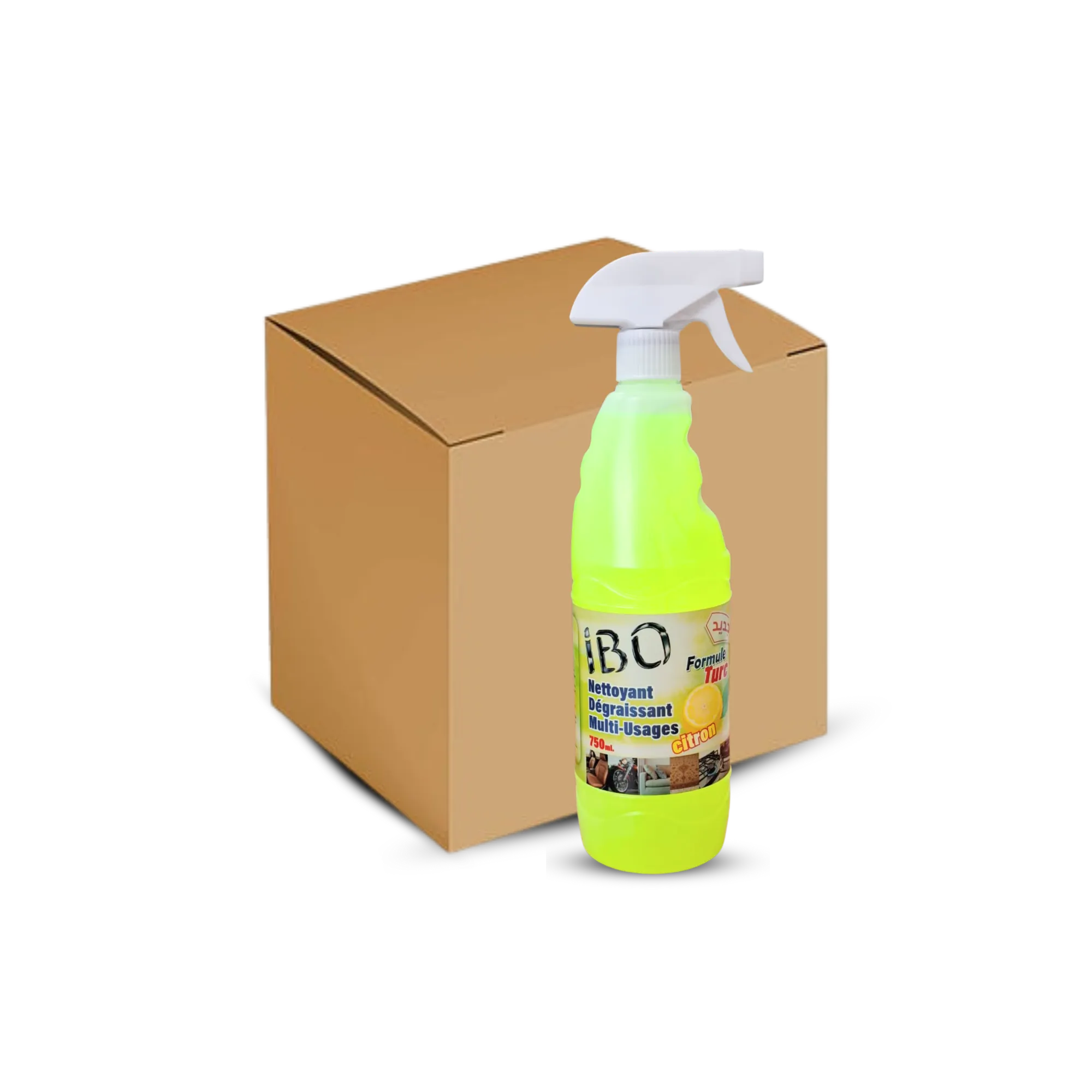 IBO Dégraissant Nettoyant Multi-usage 750mL X16