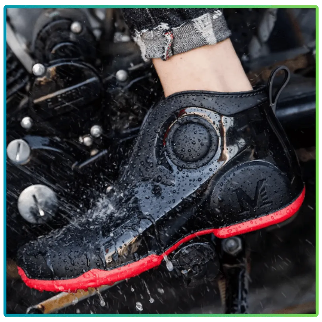 Chaussures de pluie à manches courtes pour hommes