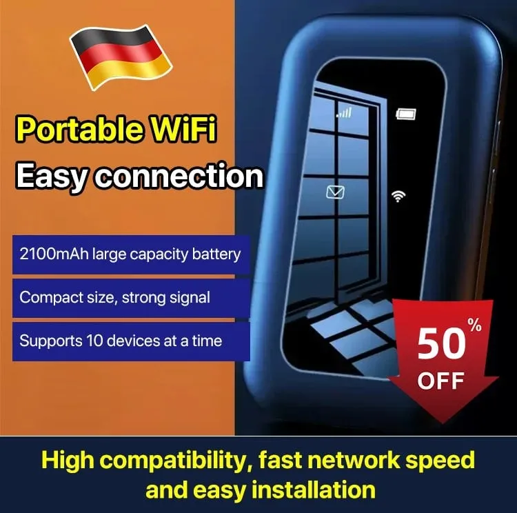 Wireless portable WiFi