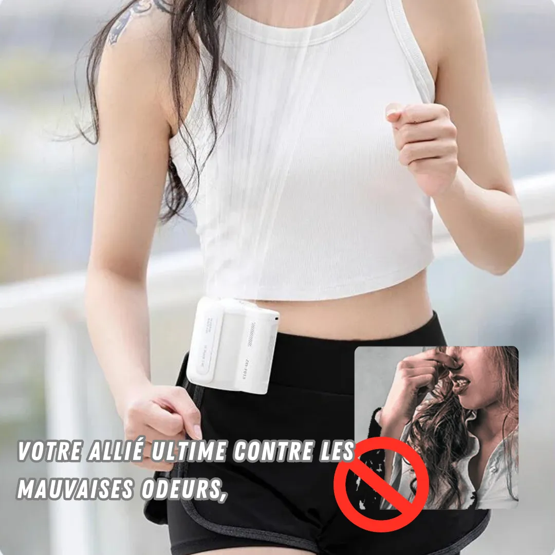 Ventilateur Portable Ultime : Restez au Frais, Frais et Sans Odeur Partout et à Tout Moment !