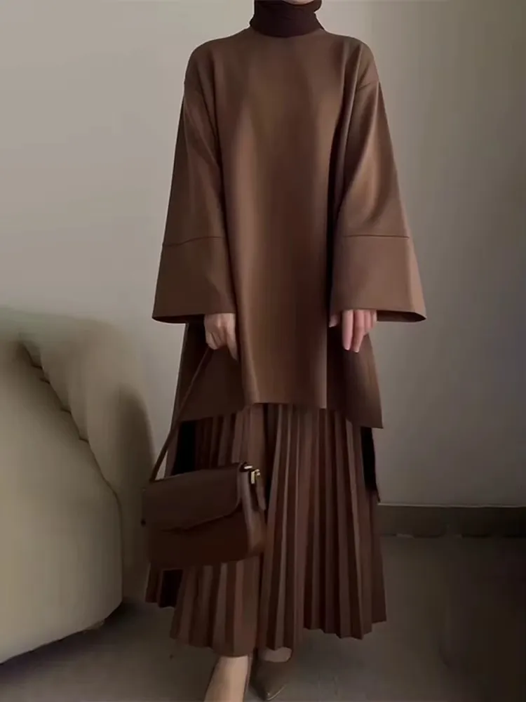طاقم أونصوبل حجاب | قطعتين راحة واحتشام ✨