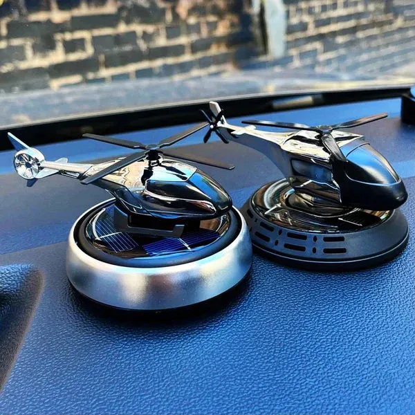  Hélicoptère Solaire Premium Rafraîchisseur d'Air pour Voiture