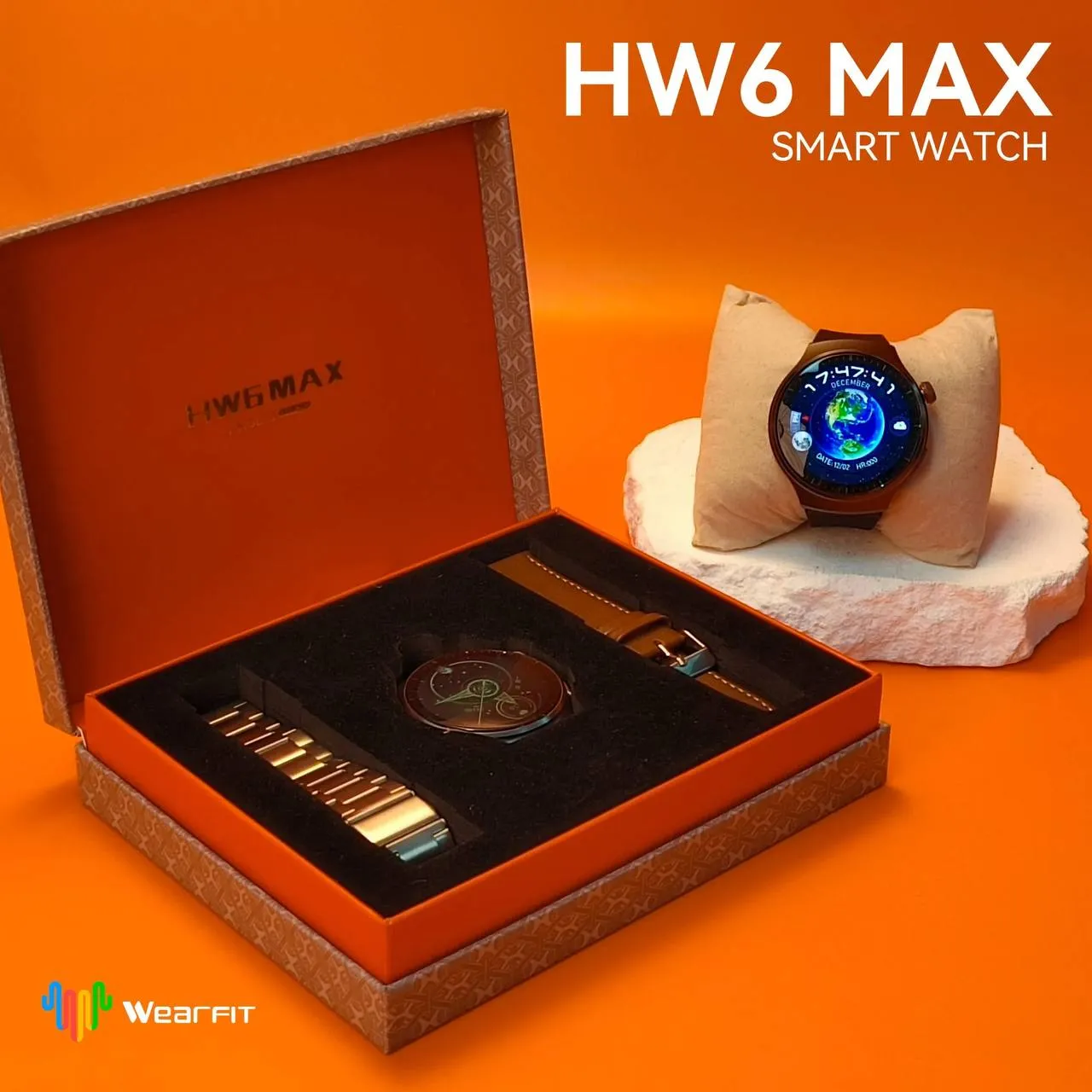 ساعة الذكية Smart watch HW6 Max- مزيج من الأناقة والتكنولوجيا المتقدمة