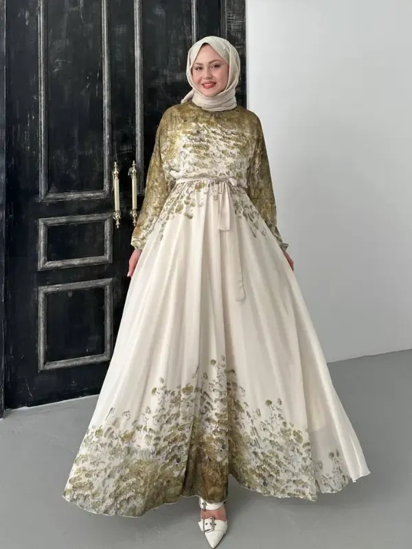 Robe longue fleurie (Beril)