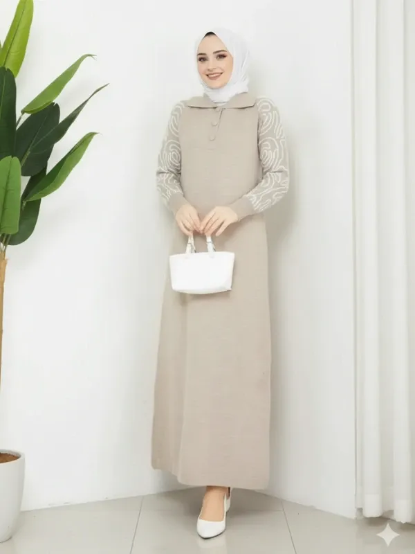 Robe Longue en Tricot