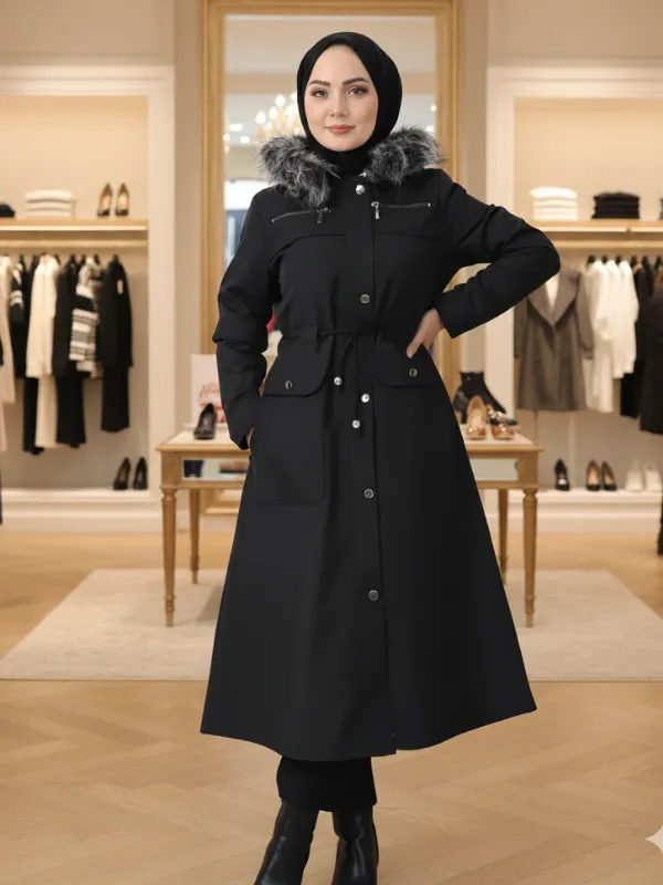 Manteau Long Imperméable (Defne)