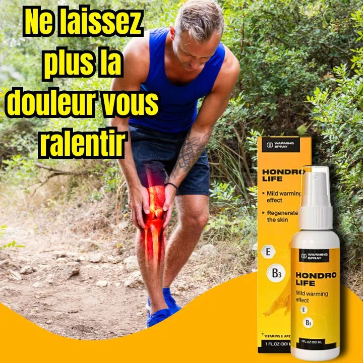 Spray efficace pour les douleurs articulaires