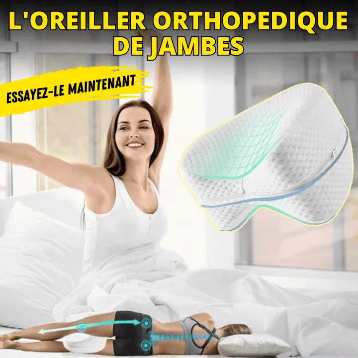 Oreiller Confortable pour Soulager les Jambes