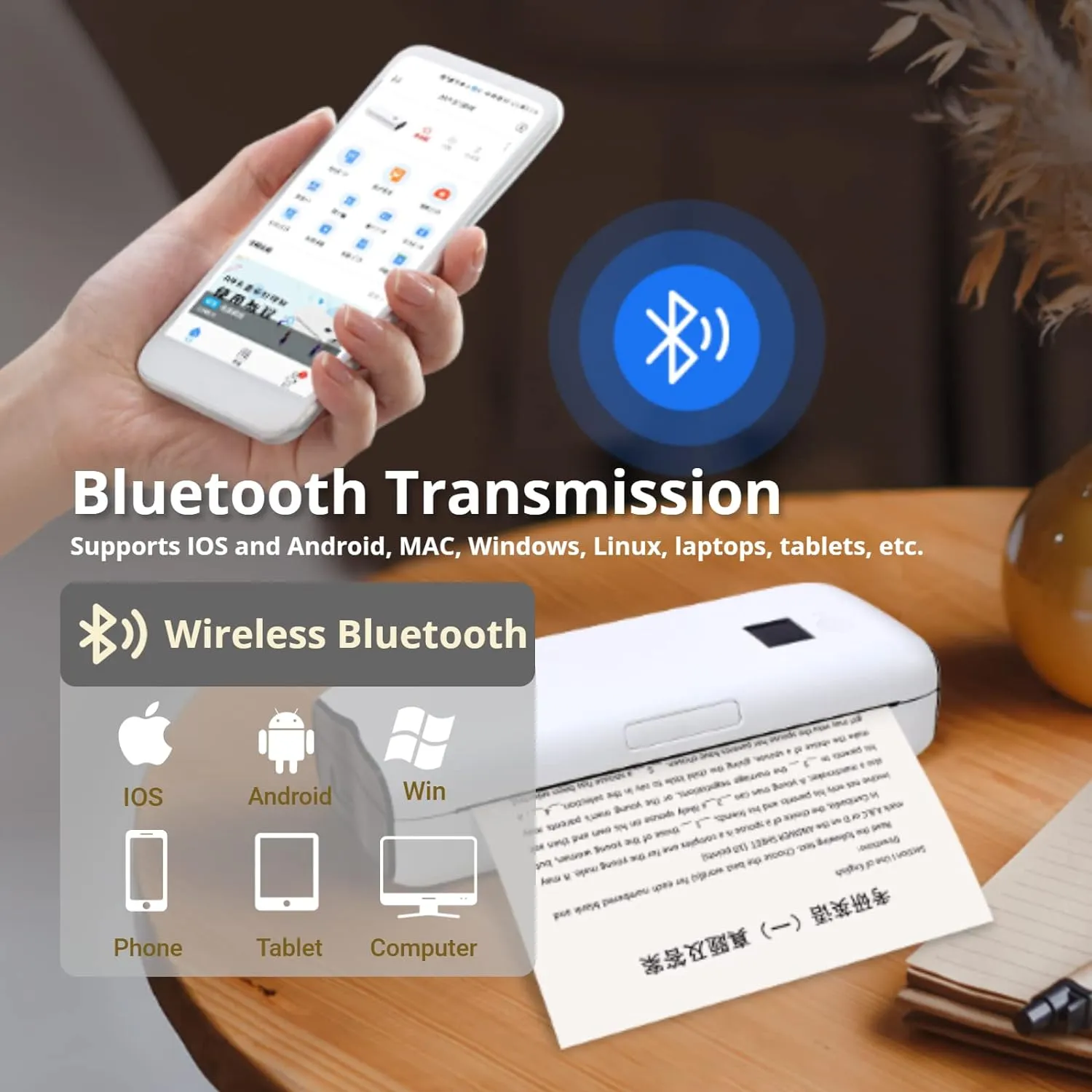 Imprimante portable bluetooth