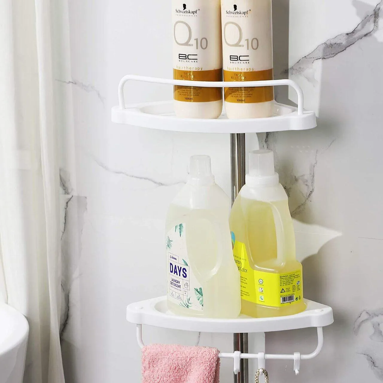 Etagères de rangement de salle de bain