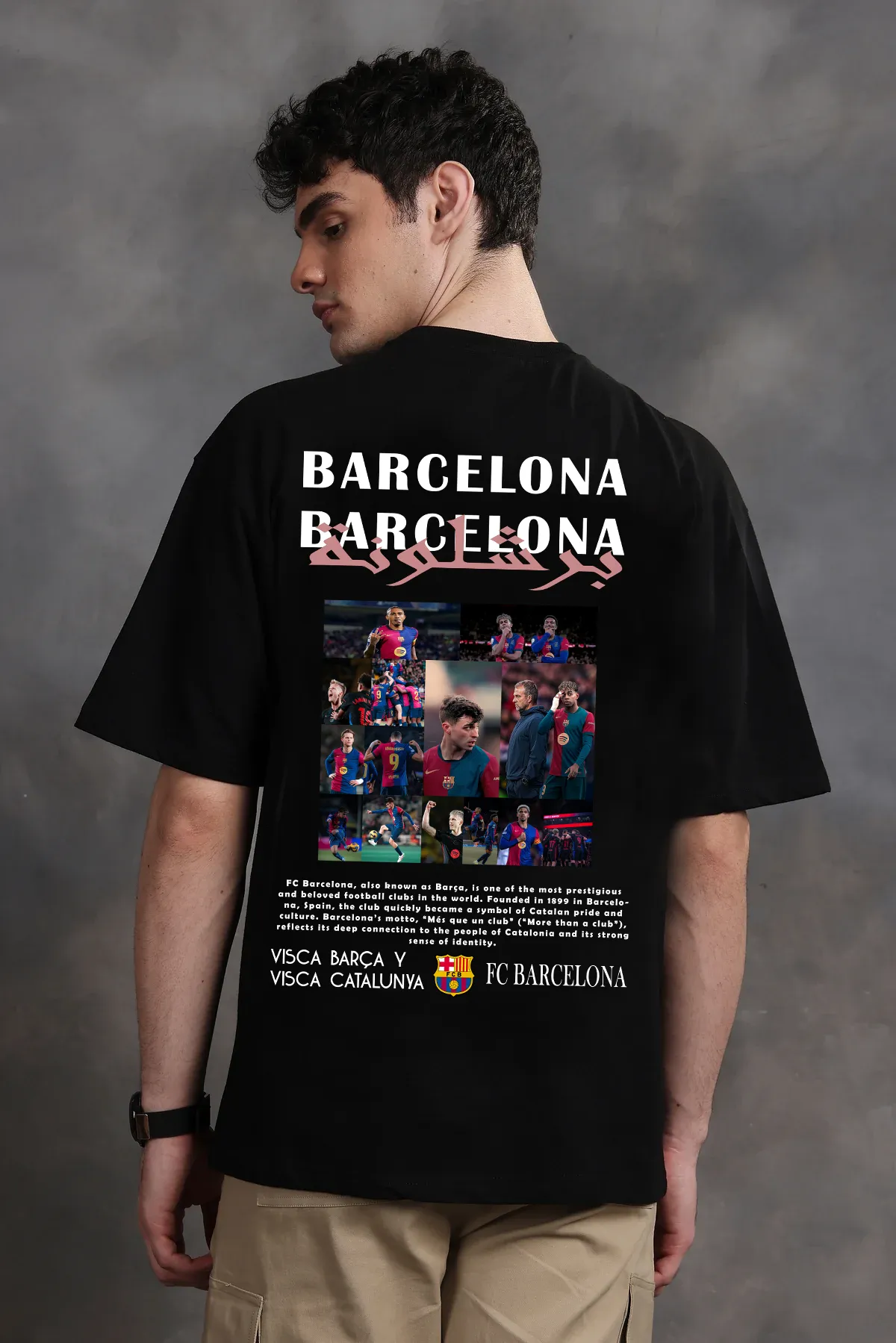 FC BARCELONA T-SHIRT OVERSIZE