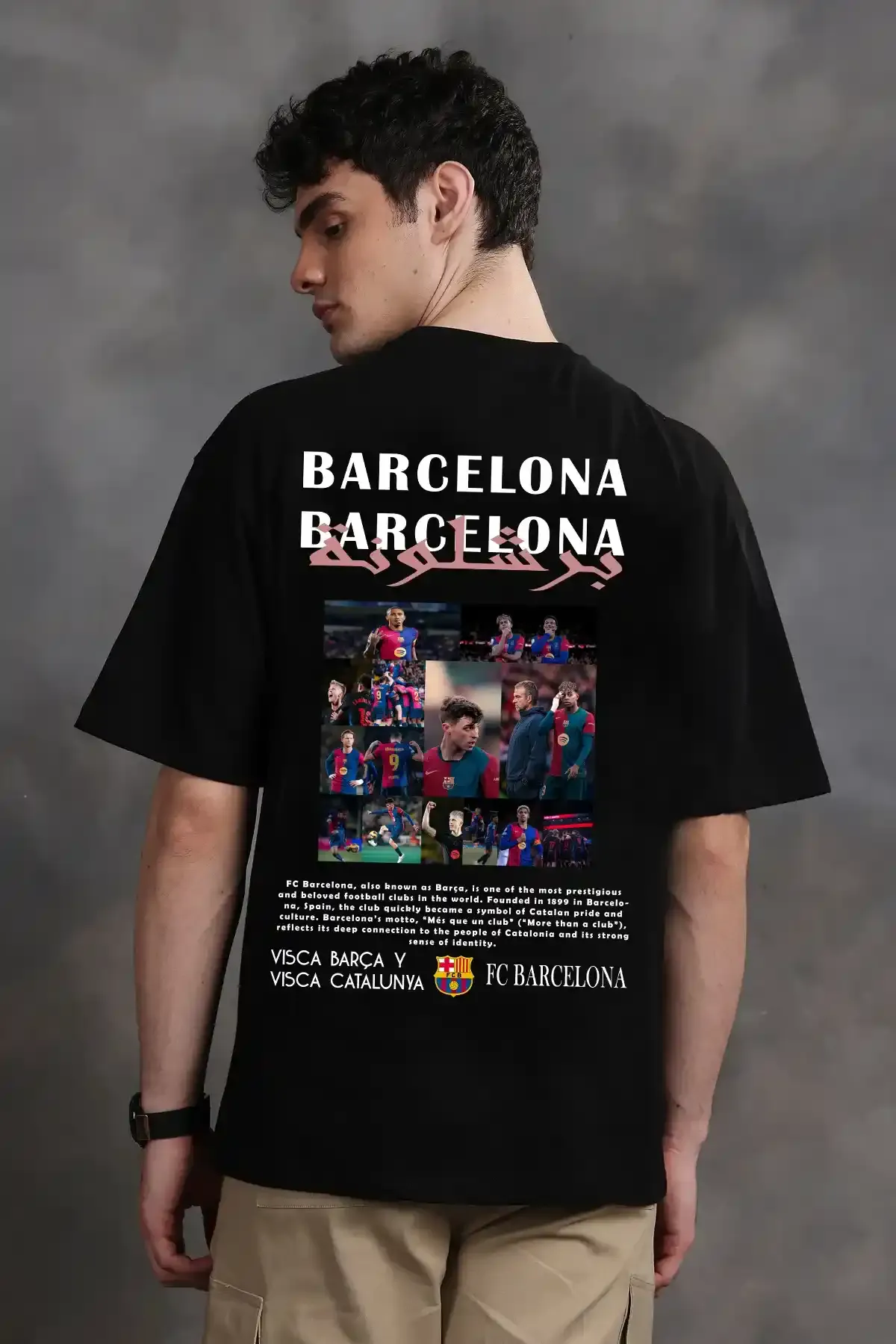 FC BARCELONA T-SHIRT OVERSIZE
