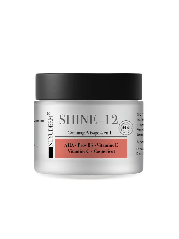 SHINE-12 Gommage visage effet PEELING