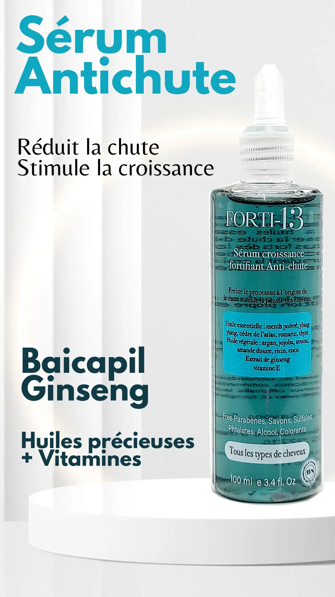 FORTI-13 Soin anti-chute sérum de croissance