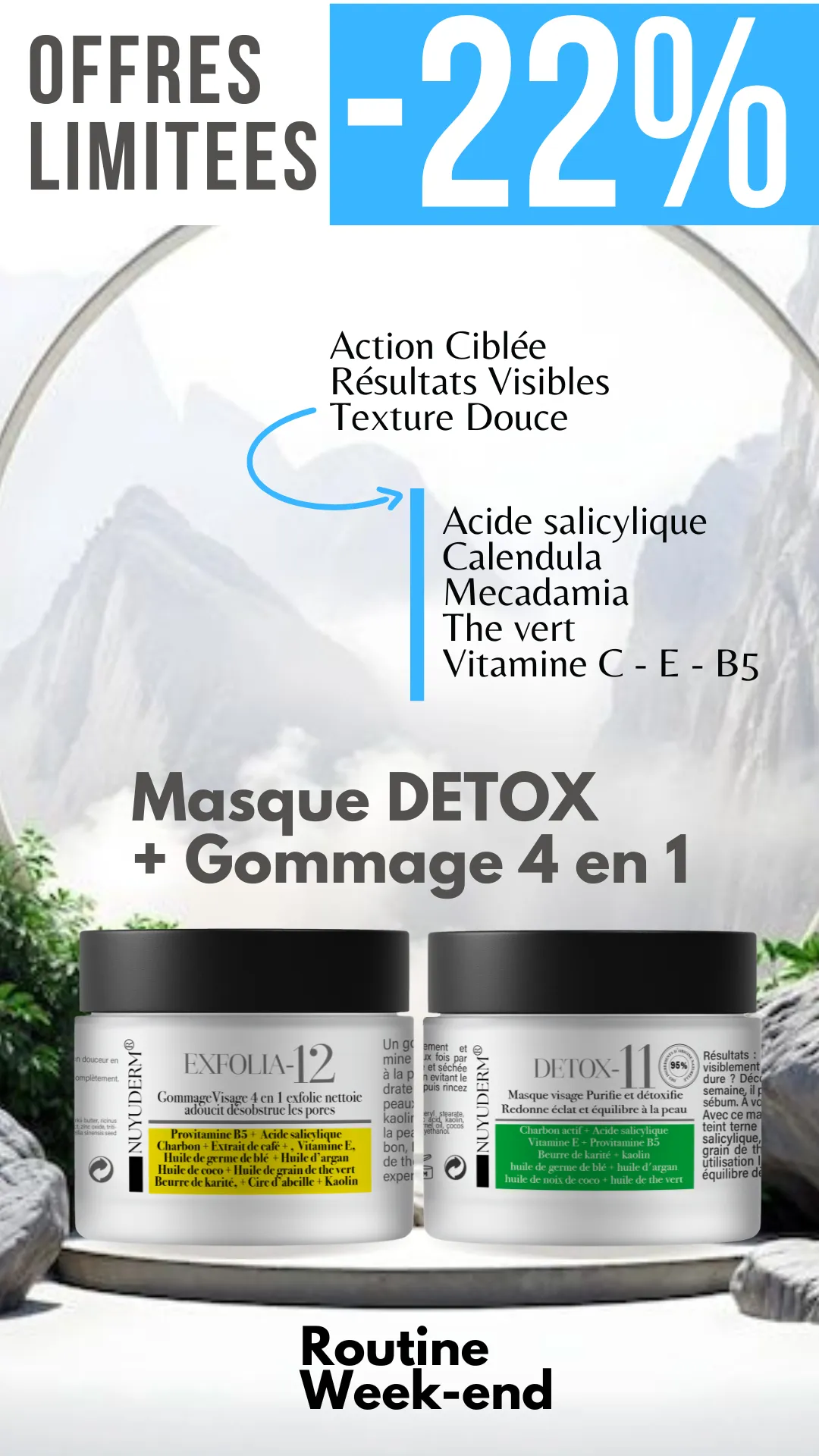 Pack Éclat Pur – Soin Visage Détox & Énergie