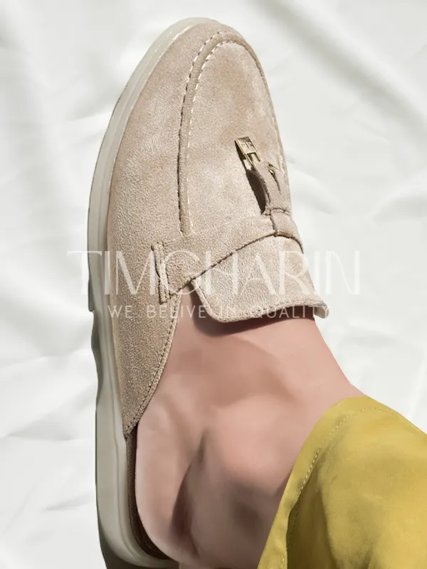 Babouche Loro Piana - Chic en Beige