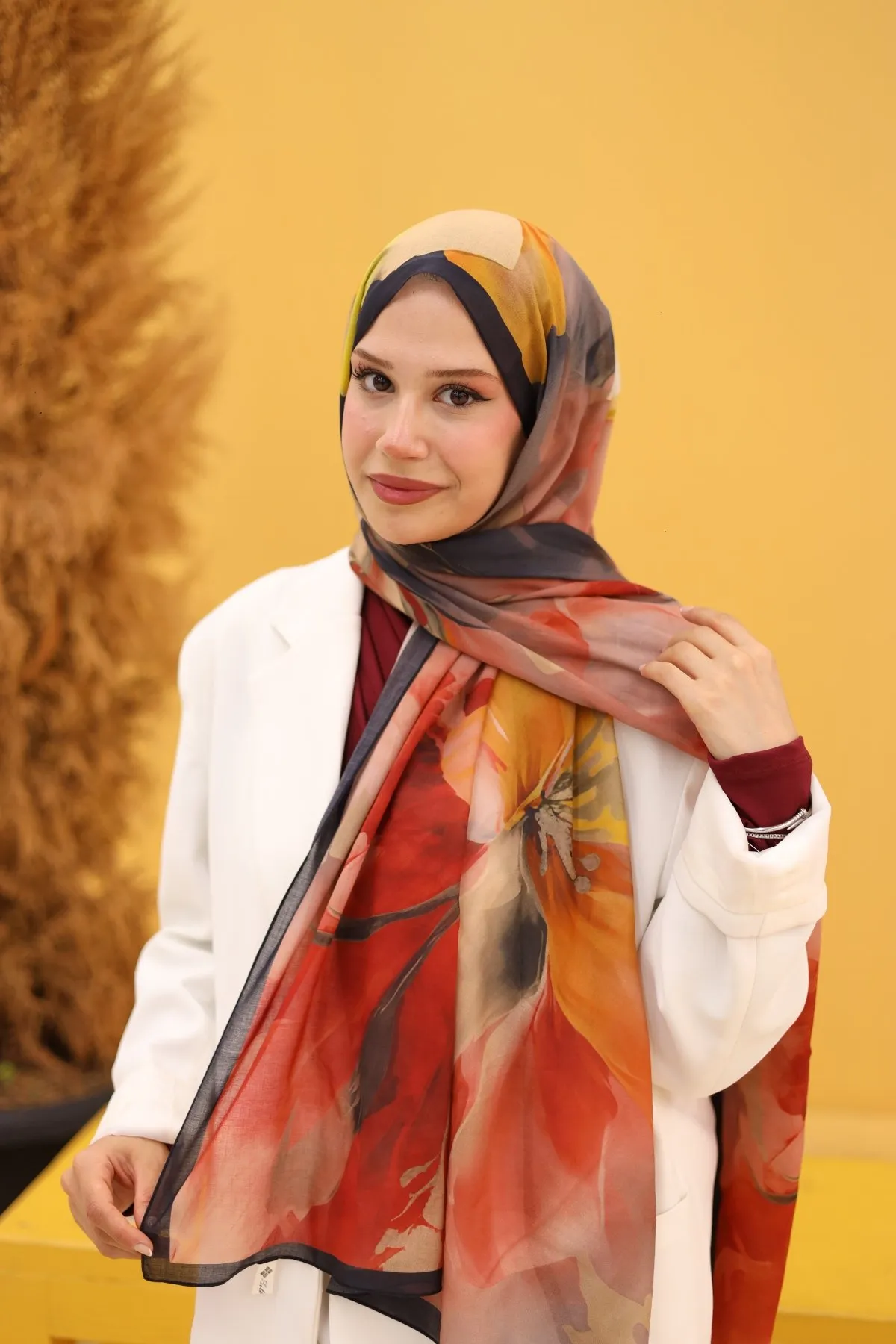 Châle NARIYA VEGAN CODE-HS90002-10SLK