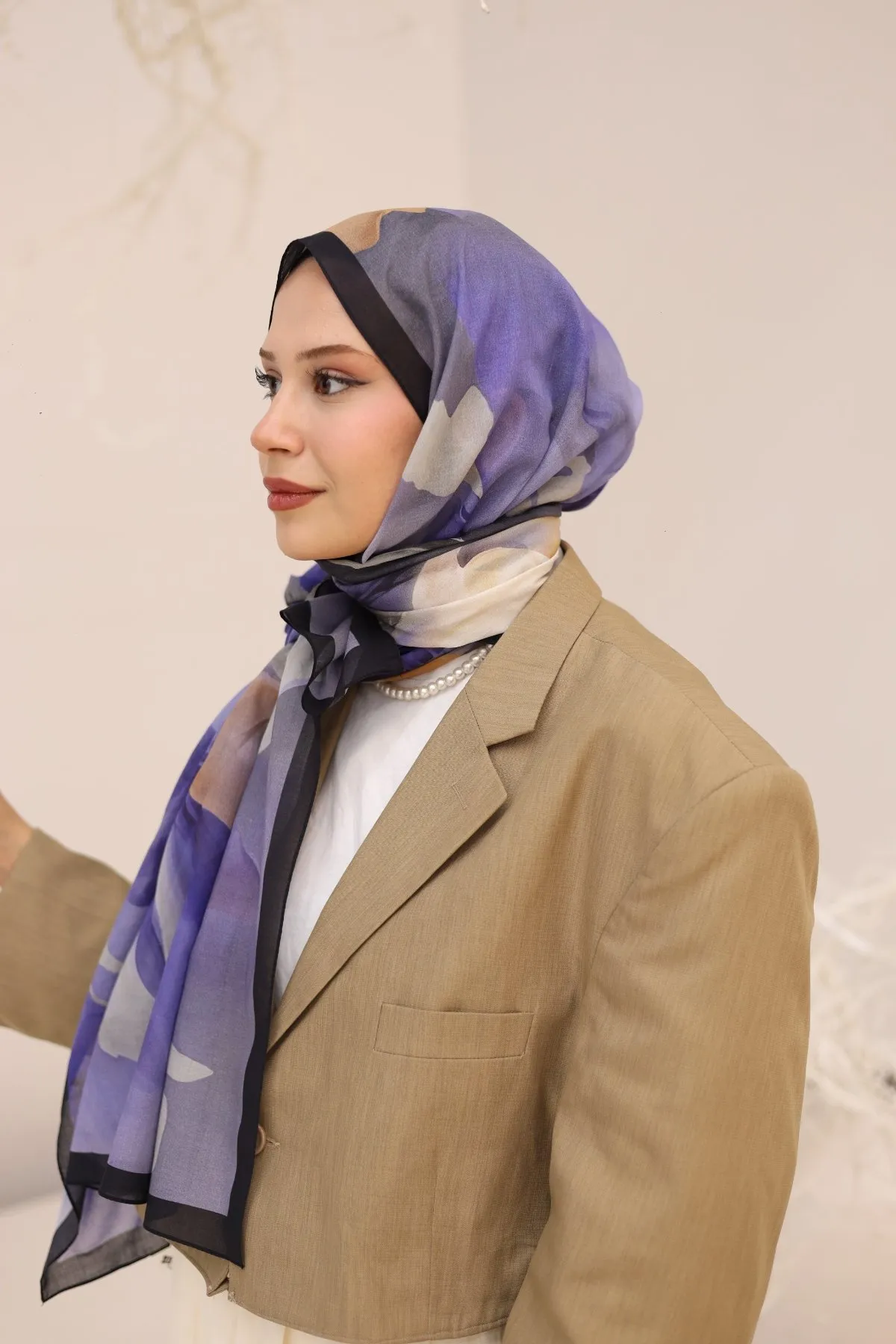 Châle NARIYA VEGAN CODE-HS90002-18SLK