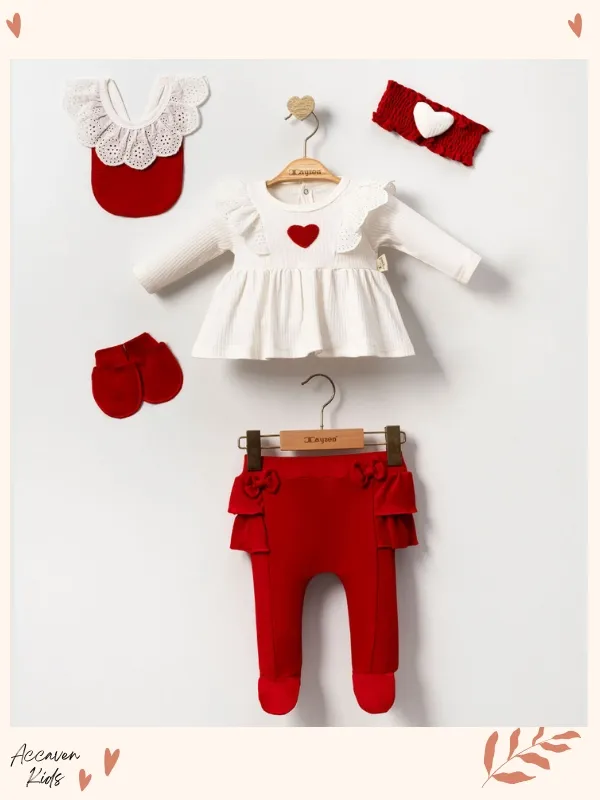 ENSEMBLE 5 PIECES PETIT COEUR CODE - AK2068MXL