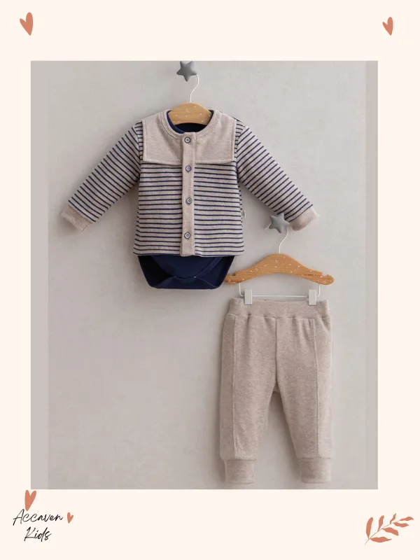 ENSEMBLE 3PIECES PREMIUM LITTLE MAN CODE-AK5316MXL