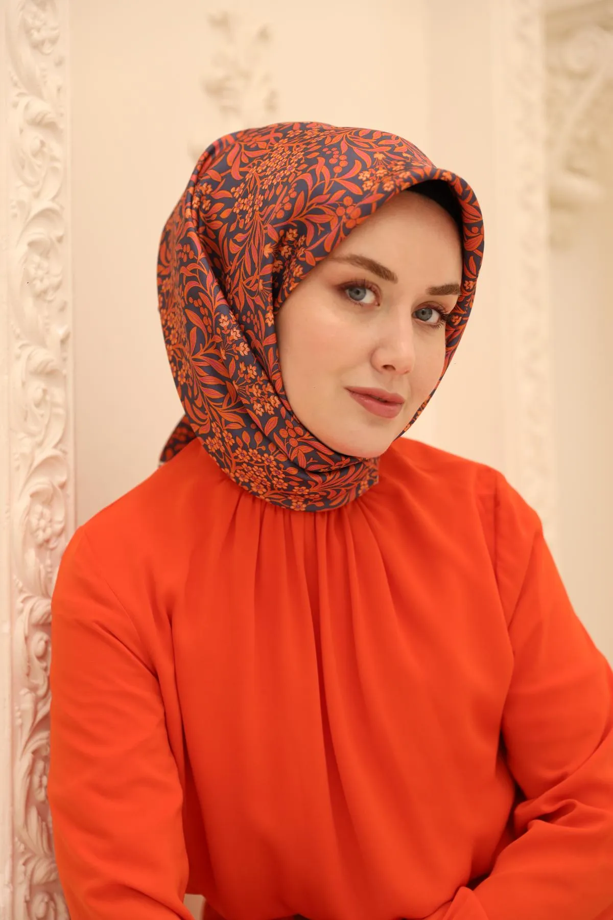 Écharpe en Twill de Soie CODE-HS11464SH02