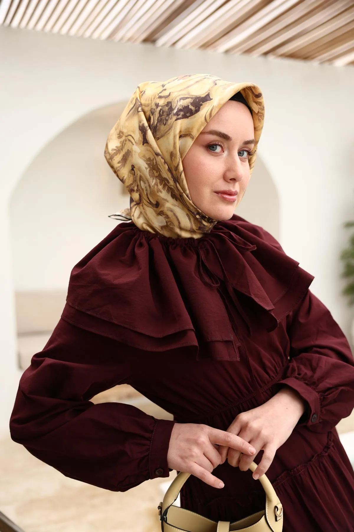 Écharpe en Twill de Soie CODE-HS11465SH05