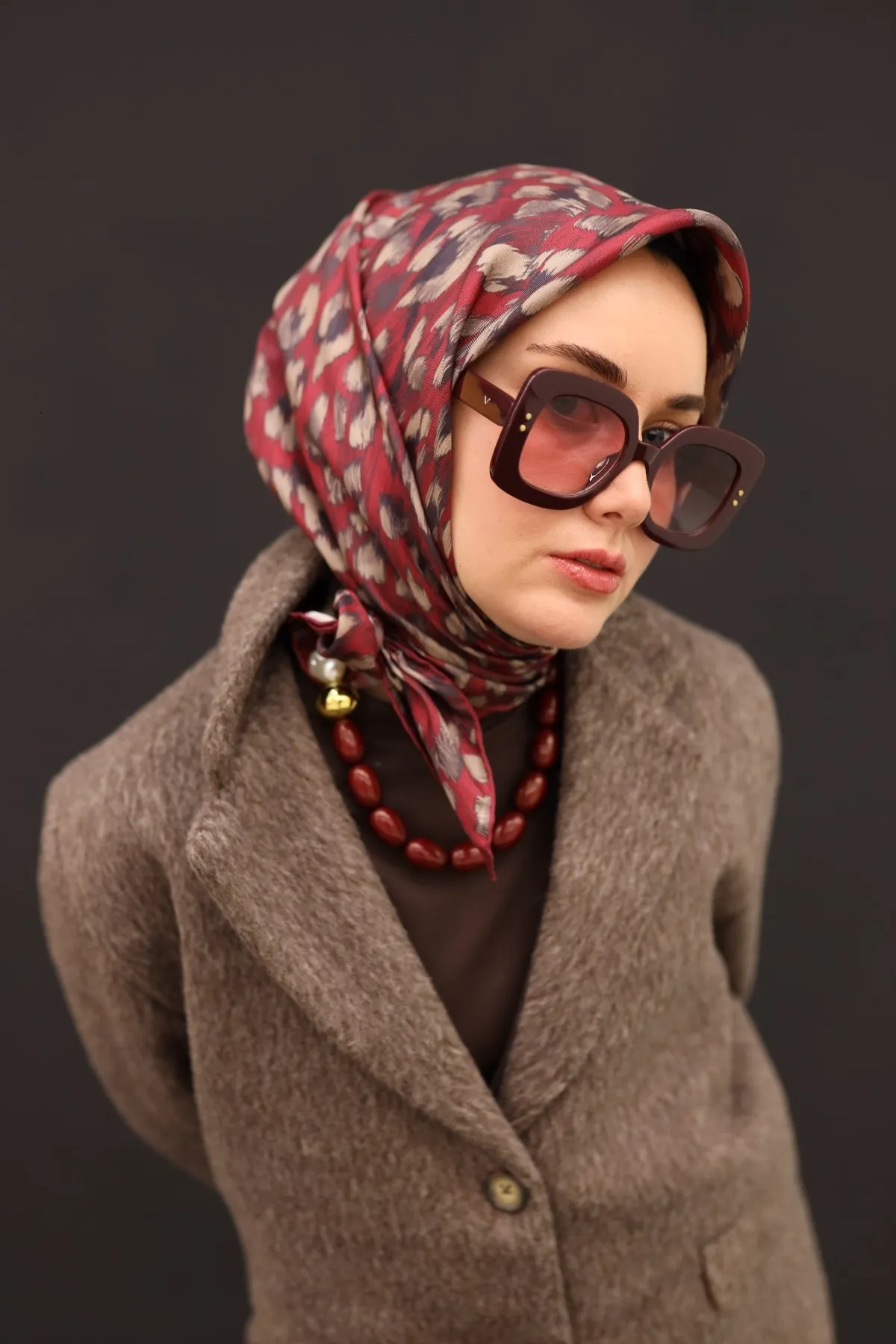 Écharpe en Twill de Soie CODE-HS11451SH29