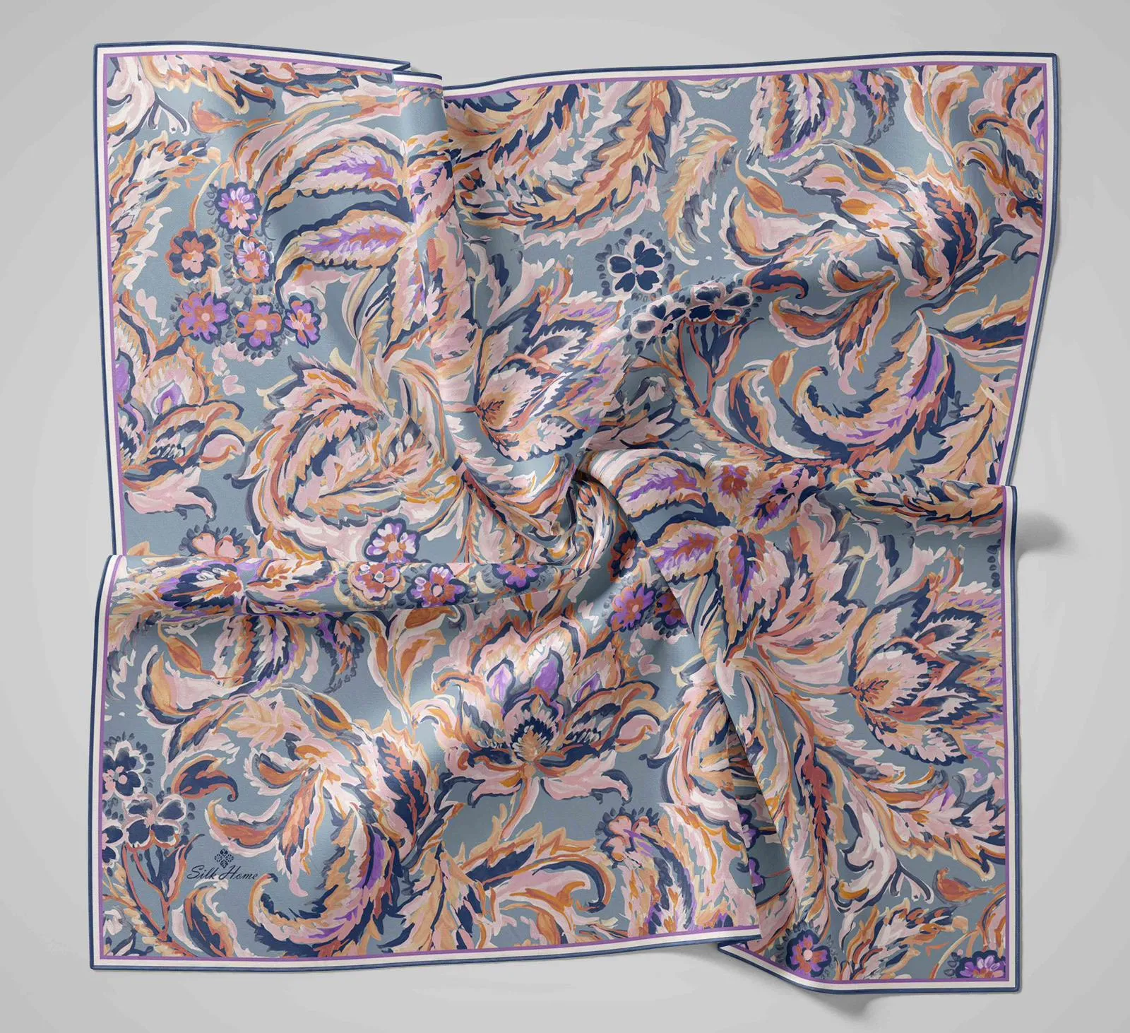 Écharpe en Twill de Soie CODE-HS11469SH-02