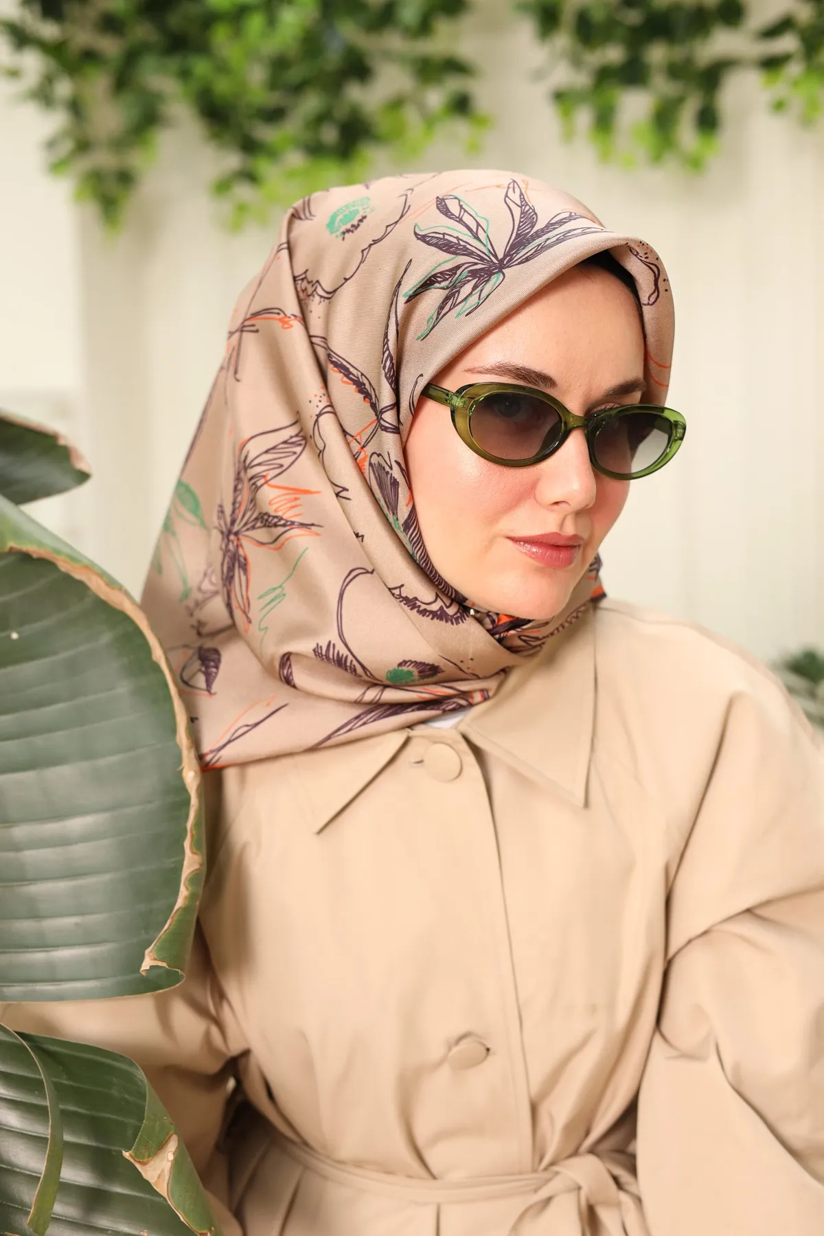 Écharpe en Twill de Soie CODE-HS11433SH-02