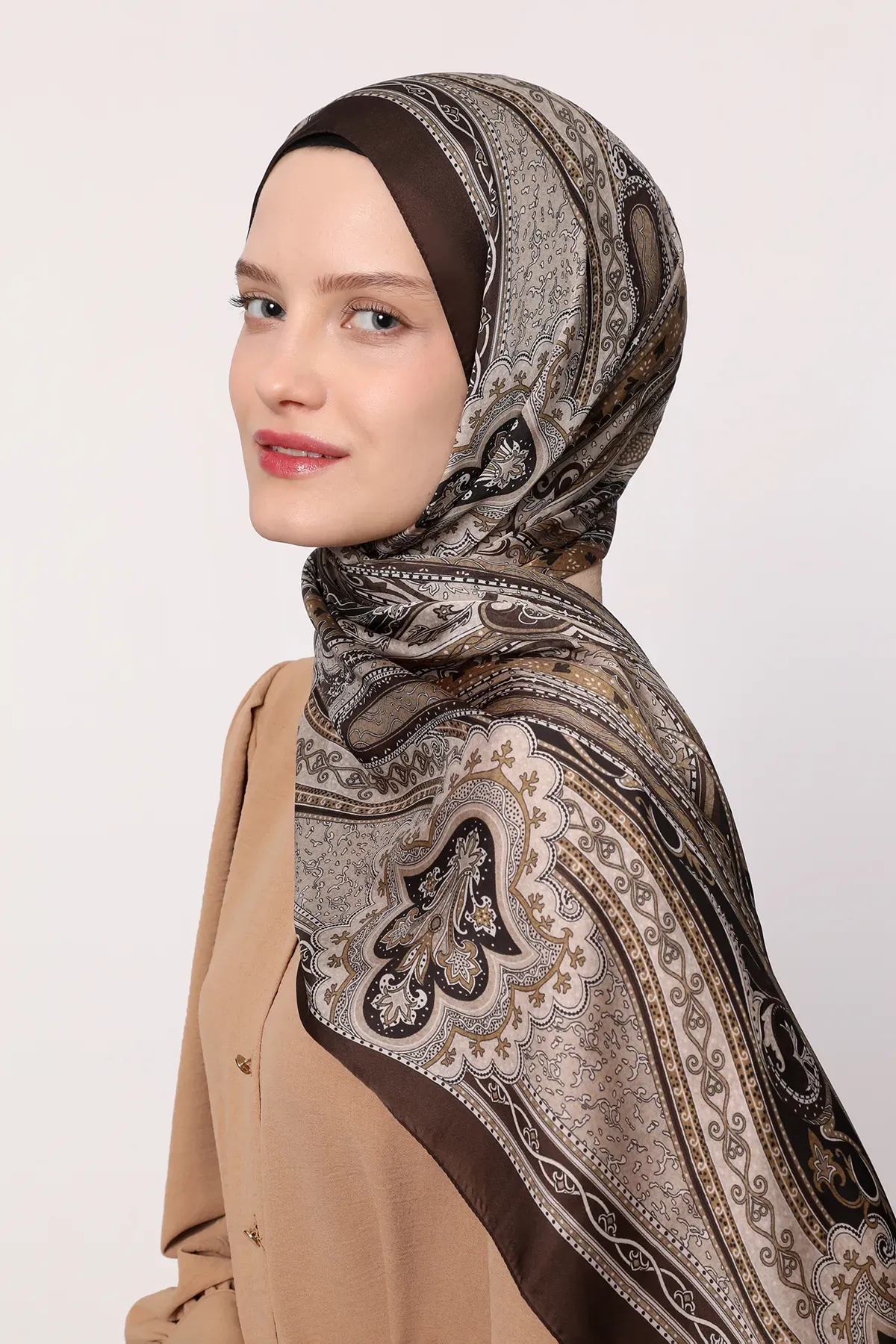 Châle LuvènSara - Satin de Soie CODE-HS884LVS1105