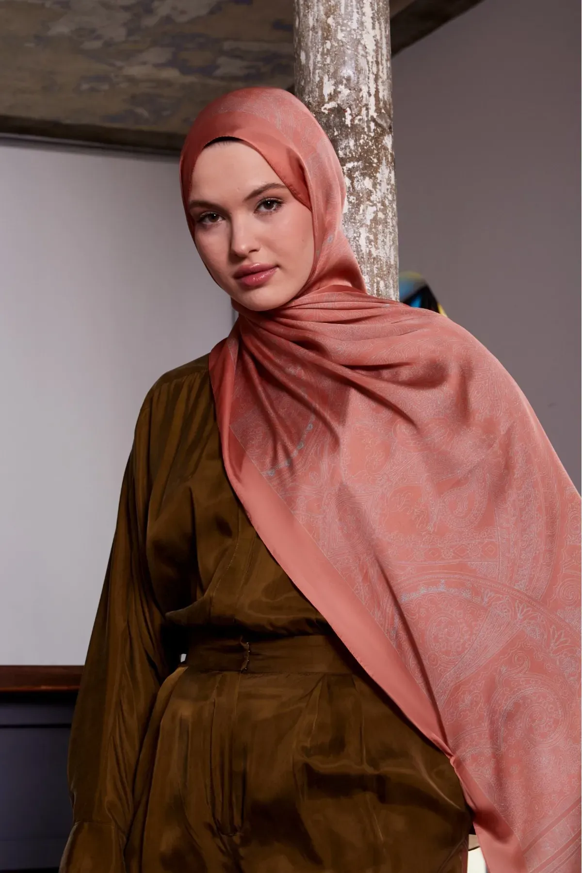 Châle LuvènSara - Satin de Soie CODE-HS884LVS1110