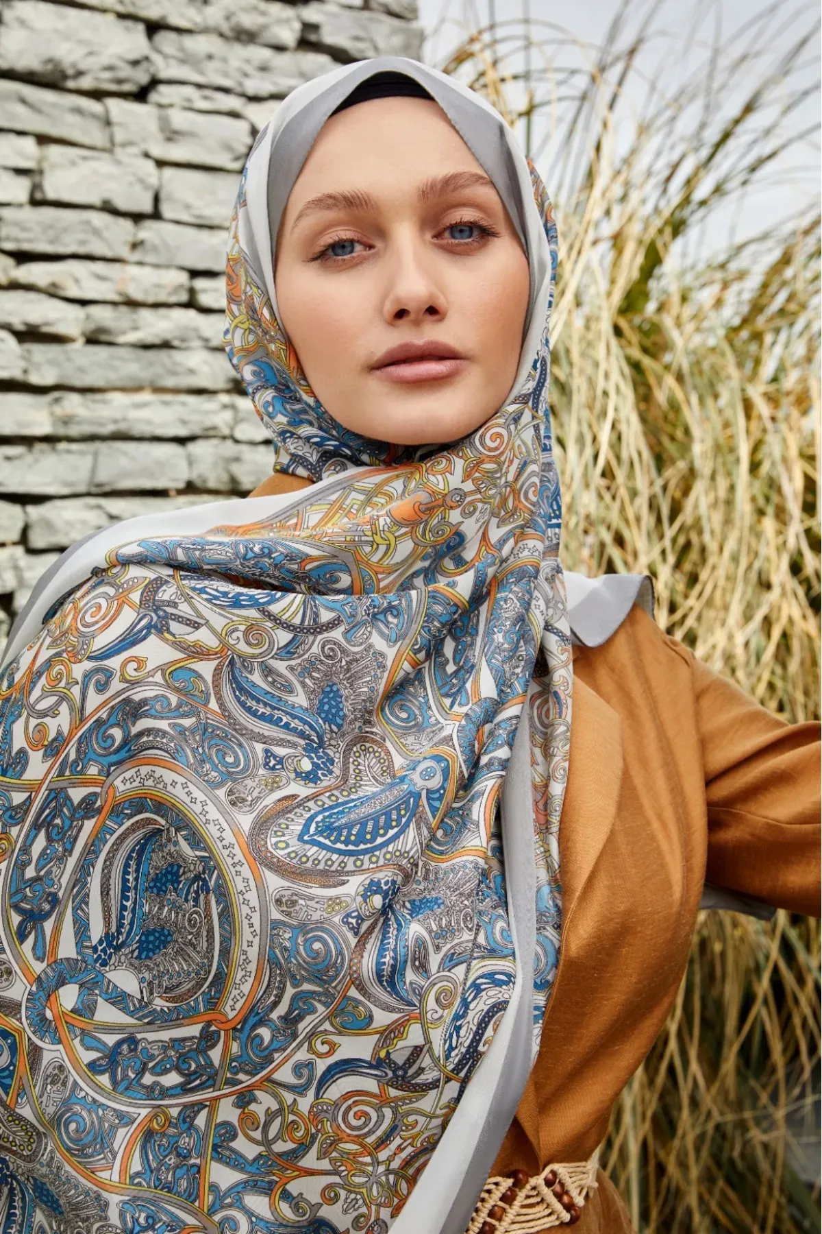 Châle LuvènSara - Satin de Soie CODE-HS884LVS1115