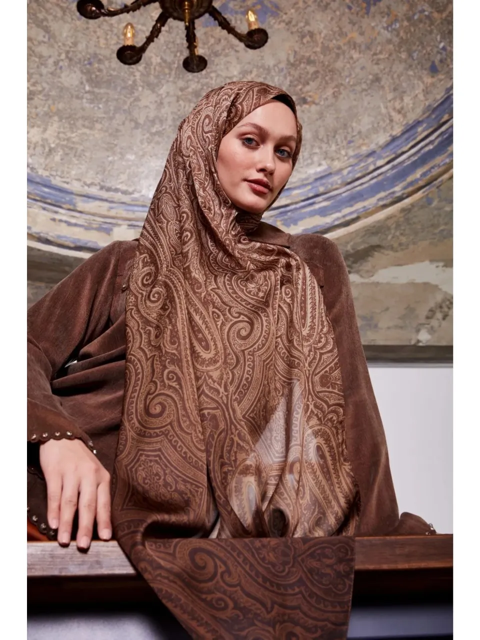 Châle LuvènSara - Satin de Soie CODE-HS884LVS1119