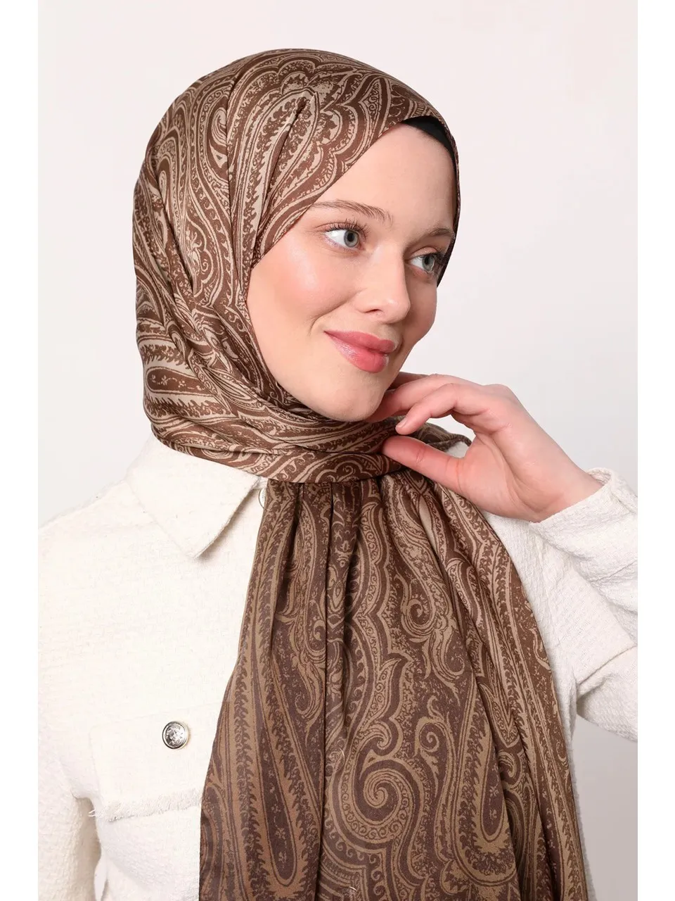 Châle LuvènSara - Satin de Soie CODE-HS884LVS1119