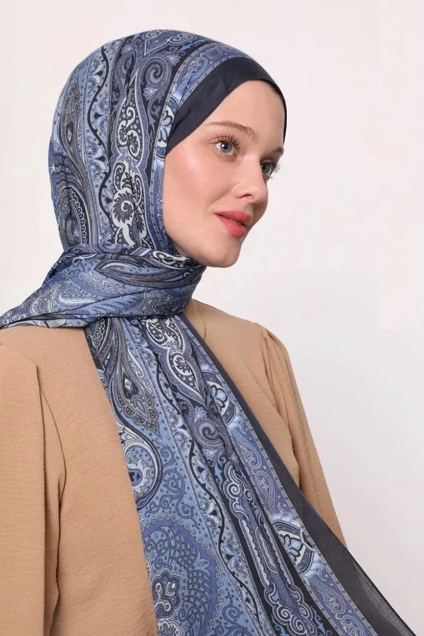 Châle LuvènSara - Modal satiné & soie – Collection été CODE-HS884LVS1204