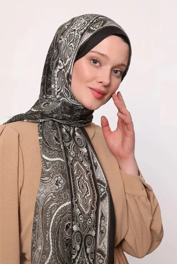 Châle LuvènSara - Modal satiné & soie – CODE-HS884LVS1205
