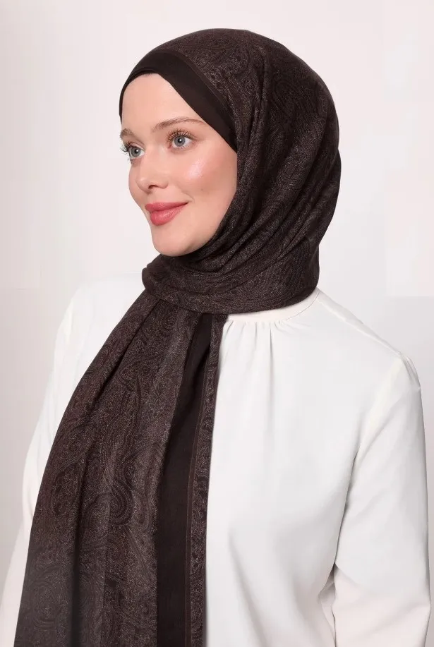 Châle LuvènSara - Modal satiné & soie – Collection été CODE-HS884LVS1211