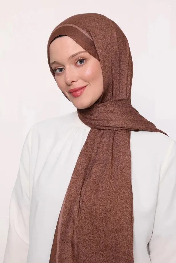 Châle LuvènSara - Modal satiné & soie – Collection été CODE-HS884LVS1212